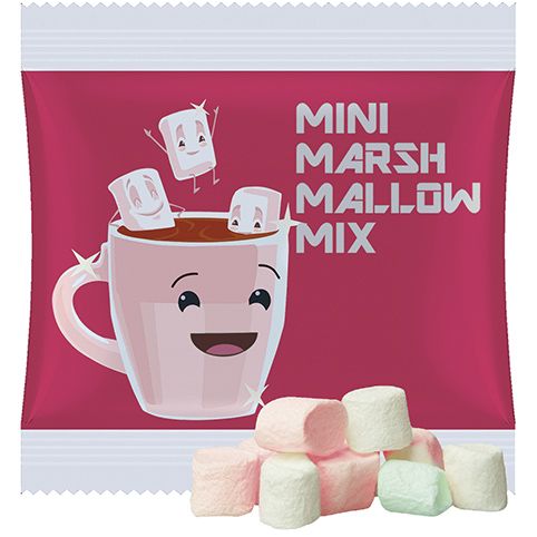 Mini Marshmallows, ca. 10g, Maxi-Tüte