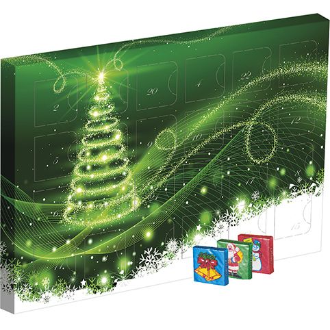 Schoko Eiskonfekt, ca. 230g, Adventskalender Midi