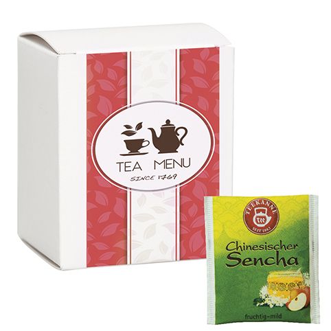 Beuteltee Chinesischer Sencha, 10 Stück, 17,5g, Faltschachtel