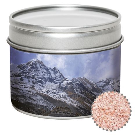 Himalaya-Salz, ca. 110g, Metalldose mit Sichtfenster