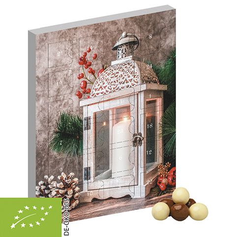 Knusperkugeln-Mix, ca. 50g, Adventskalender Mini Hochformat