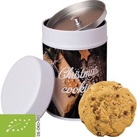 Cookie Cranberry Sesam-Mandel, ca. 125g, Metalldose Maxi