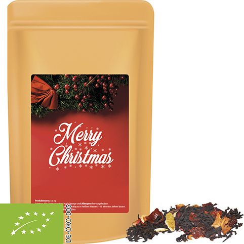 Weihnachts Schwarztee, ca. 55g, Standbeutel Midi