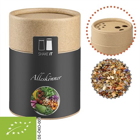 Gewürzmischung Alleskönner, ca. 75g, Biologisch abbaubarer Eco Pappstreuer